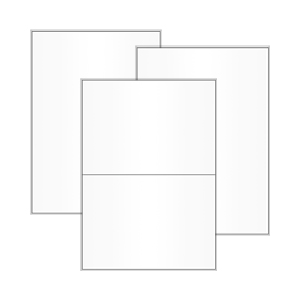Polyester Labels on DIN A5 / A6 - View Assortment