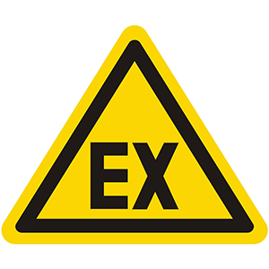 Caution Sign: Explosive Atmosphere