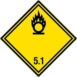 Dangerous Goods Labels Class 5.1 - View Assortment