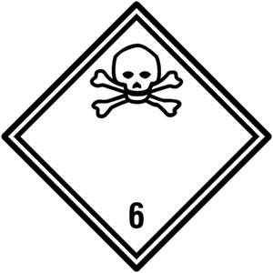 Dangerous Goods Labels Class 6.1 - View Assortment