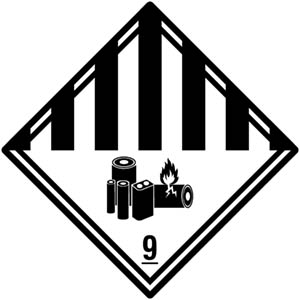 Dangerous Goods Labels Class 9A - View Assortment