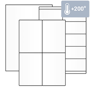 High Temperature Labels - View Assortment