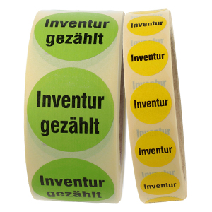 Inventory Labels - View Assortment