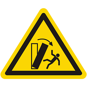 Caution Sign: Tilting Hazard