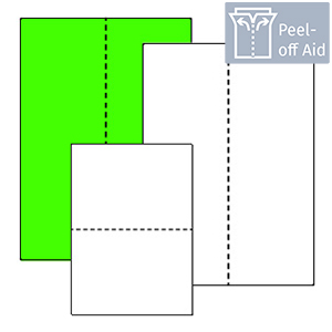 Labels on Sheets with Peel-off Aid - View Assortment