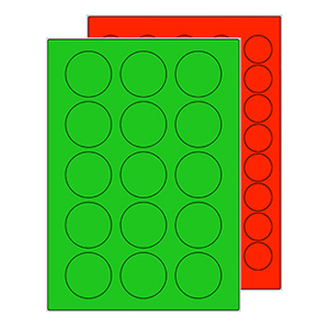 Round Marking Labels - View Assortment
