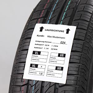Tire Labels  - View Assortment