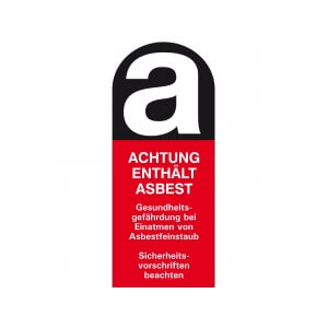 Asbestos Labels - View Assortment