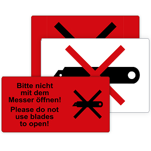 Please do not use blades to open - View Assortment