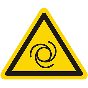 Caution Sign: Automatic Start-Up