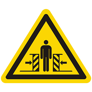 Caution Sign: Danger of Entrapment