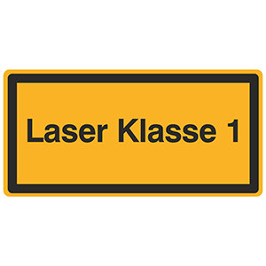 Laser Warning Labels - View Assortment