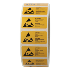 ESD warning labels, 38 x 19 mm - View Product