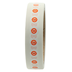 electronic equipment labels, China RoHS, polyester, Ø 12.5 mm - View Product