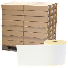 zebra compatible shipping labels, thermal-eco/thermal-top, 101.6 x 152.4 mm - View Product