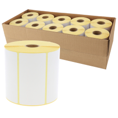 zebra compatible paper labels, 101.6 x 50.8 mm, 10 rolls per box - View Product
