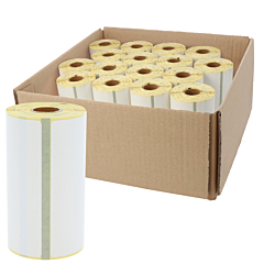 zebra compatible thermal-top labels, 101.6 x 76.2 mm, 16 rolls per box - View Product