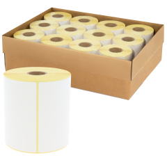 shipping labels, thermal-eco/thermal-top, 103 x 199 mm, 12 rolls per box - View Product