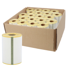 zebra compatible thermal-eco labels, 76.2 x 101.6 mm, 20 rolls per box - View Product