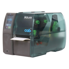 cab printer SQUIX 4M, center alligned - tear-off edge - View Product