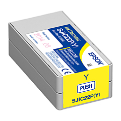 Epson color cartridge, yellow - View Product