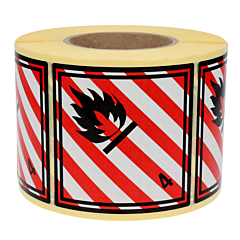 dangerous goods labels, paper, 100 x 100 mm - View Product