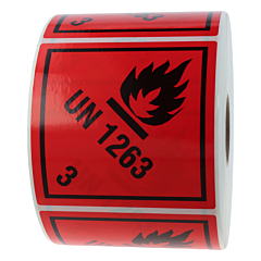 dangerous goods labels, polyethylene foil, 100 x 100 mm - View Product