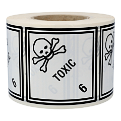 dangerous goods labels, polyethylene foil, 100 x 100 mm - View Product