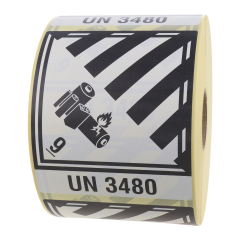 dangerous goods labels, paper, 100 x 120 mm - View Product