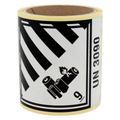 dangerous goods labels, paper, 100 x 120 mm - View Product