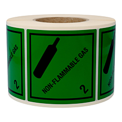 dangerous goods labels, polyethylene foil, 100 x 100 mm - View Product