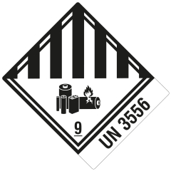 dangerous goods labels, paper, 100 x 120 mm - View Product