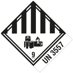 dangerous goods labels, paper, 100 x 120 mm - View Product