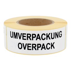 Umverpackung/Overpack labels, paper, 150 x 50 mm - View Product