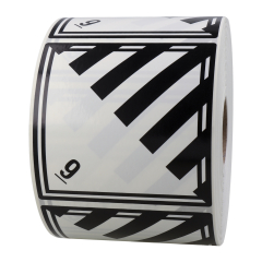 dangerous goods labels, polyethylene foil, 100 x 100 mm - View Product