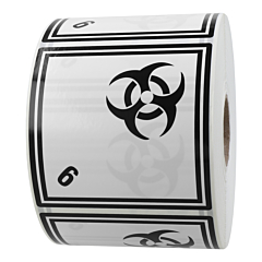 dangerous goods labels, polyethylene foil, 100 x 100 mm - View Product