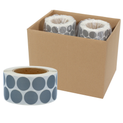round textile labels (nylon), Ø 30 mm, 10 rolls per box - View Product