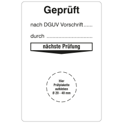 base label resource inspection, 76.2 x 50.8 mm - View Product