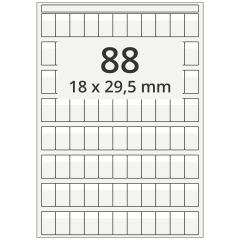 cable labels, polyester, 18 x 29.5 mm - View Product