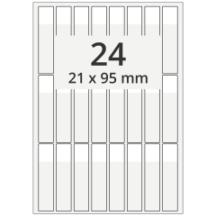 cable labels, polyester, 21 x 95 mm - View Product