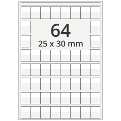 cable labels, polyester, 25 x 30 mm - View Product