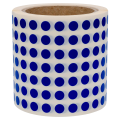 round marking labels, polyethylene foil, Ø 10 mm - View Product