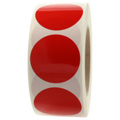 round marking labels, polyethylene foil, Ø 50 mm - View Product