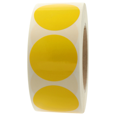 round marking labels, polyethylene foil, Ø 50 mm - View Product