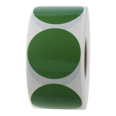 round marking labels, polyethylene foil, Ø 50 mm - View Product