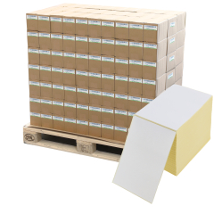 shipping labels, strap folded, thermal-eco/thermal-top, 101.6 x 152.4 mm - View Product