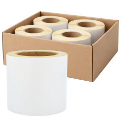 paper labels - continuous material, 100 mm, 4 rolls per box - View Product