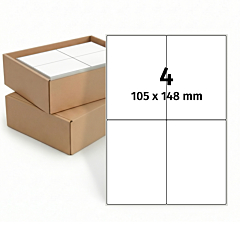 shipping labels, 105 x 148 mm, 2 packages - View Product