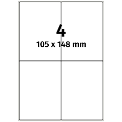 shipping labels, 105 x 148 mm - View Product