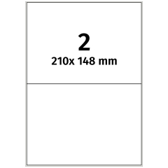 shipping labels, 210 x 148 mm - View Product